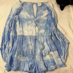 Ruby and Jenna blue romper